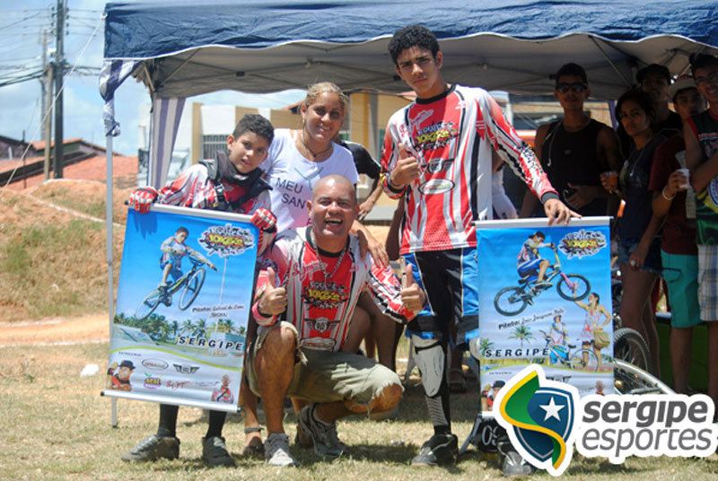 Destaque para a equipe mais animada do Bicicross Sergipano